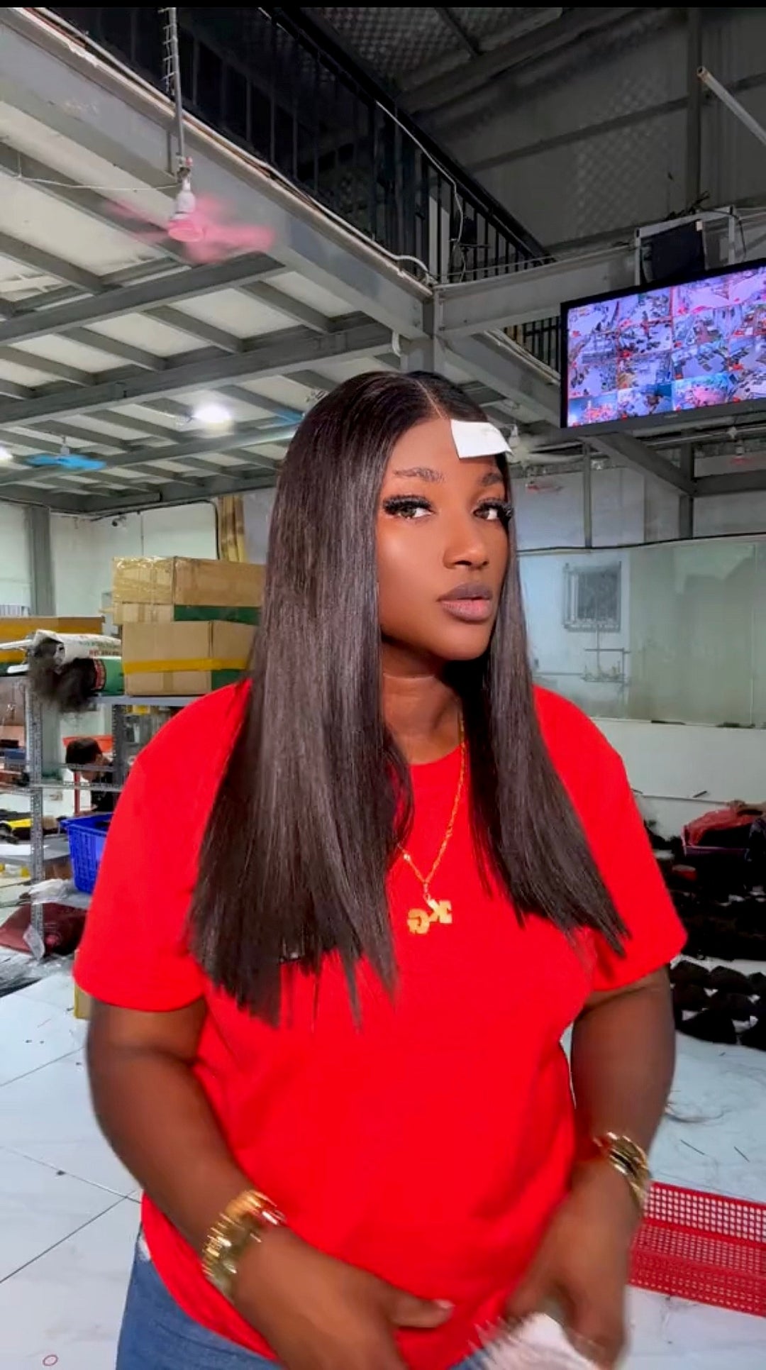 Natural Colour SDD Bone Straight Wig ( Vietnam Live Sale )
