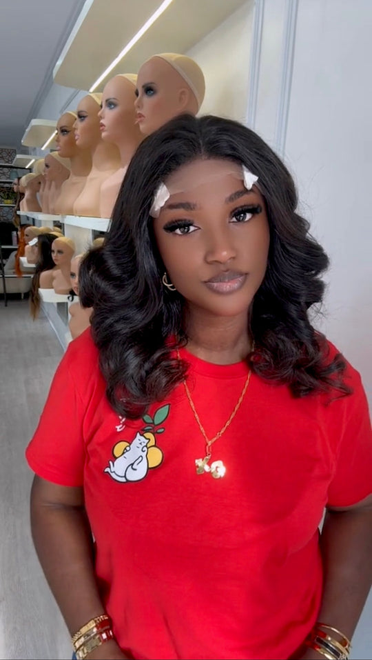 Natural colour Donor Bouncy Wig ( live in Vietnam sale )