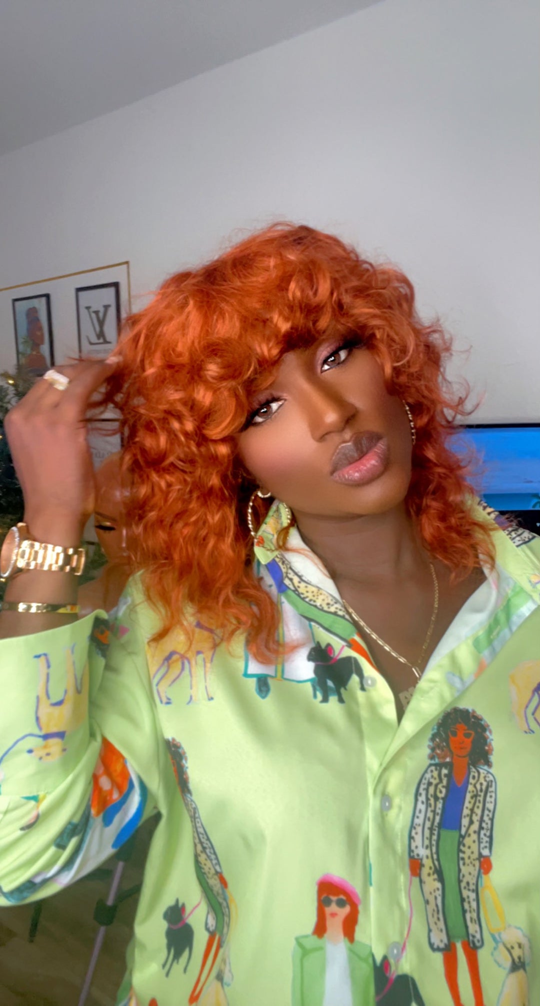 Omotola wig