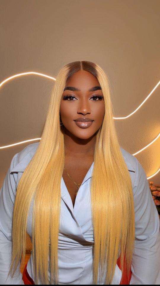 Donor Vietnamese blonde bone straight