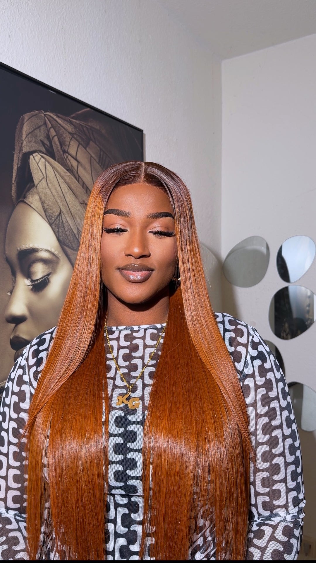 Caramel Vietnamese bone straight