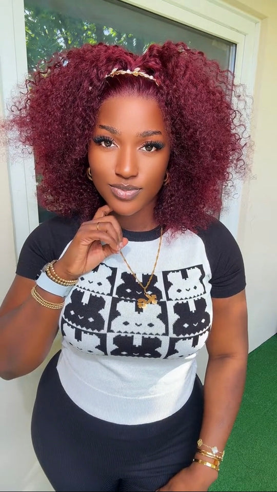 Summer Pissy Curl Wig