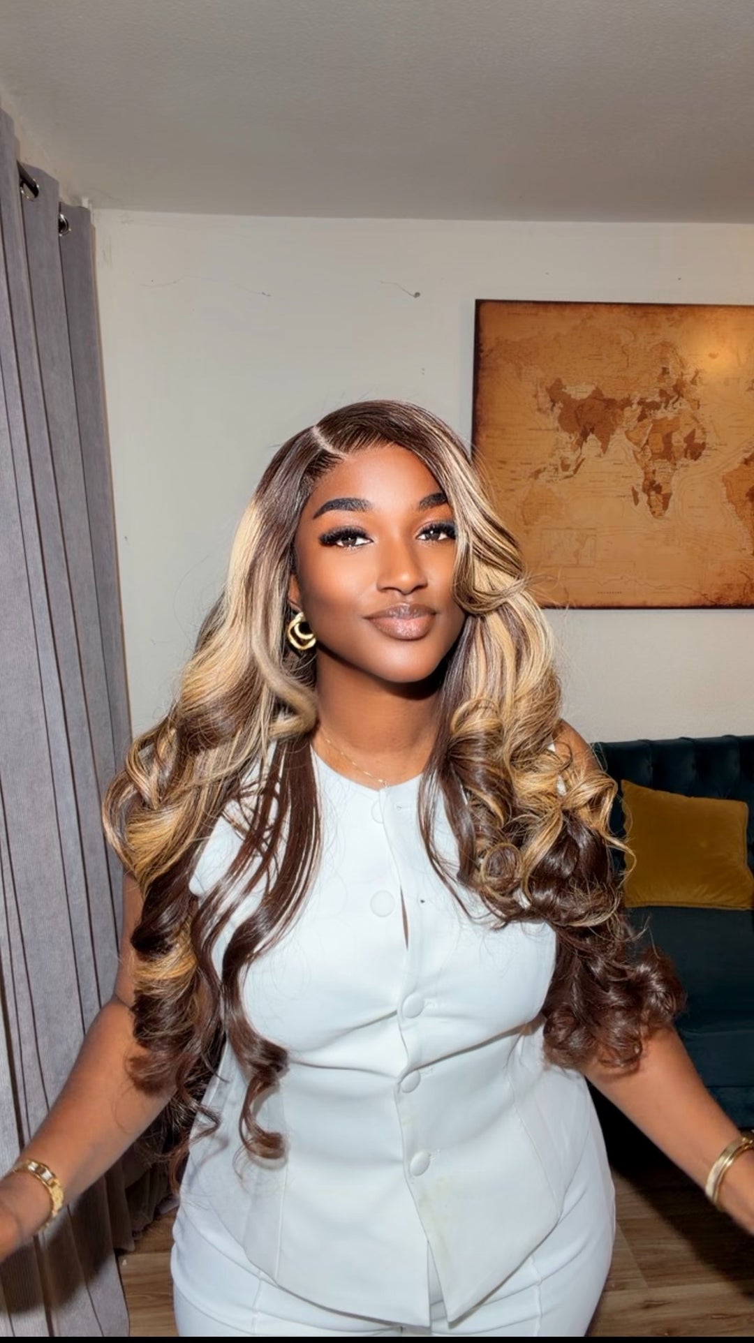 Vietnam 2tone wavy wig