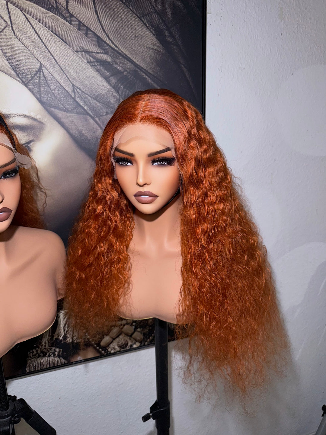 Orange Brazilian Curly