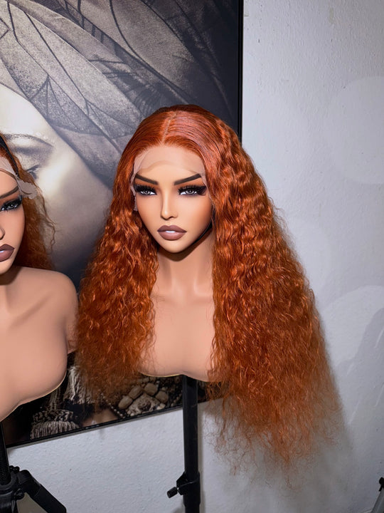Orange Brazilian Curly