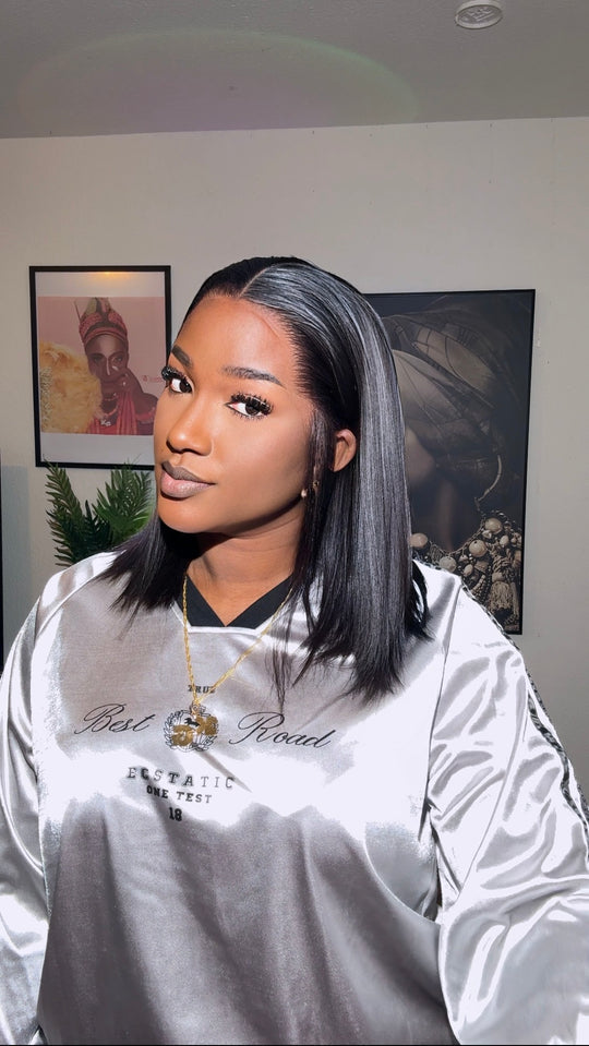 Bone Straight Bob Wig