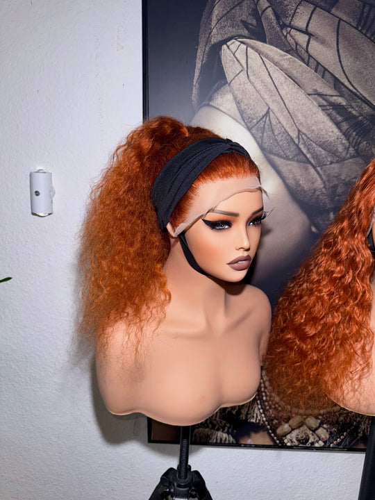 Orange Brazilian Curly