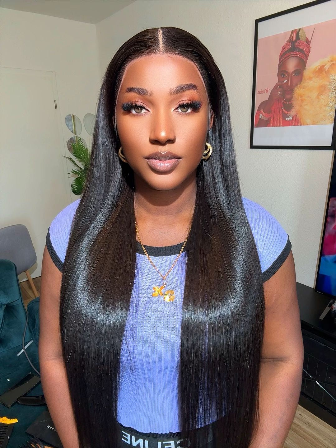 Celebrity Bone straight Super Double Drawn