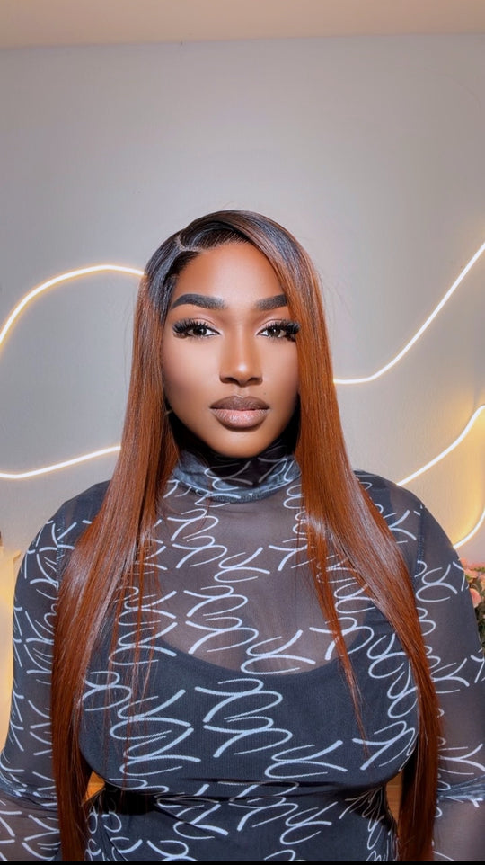 1b/Light Brown Bone Straight