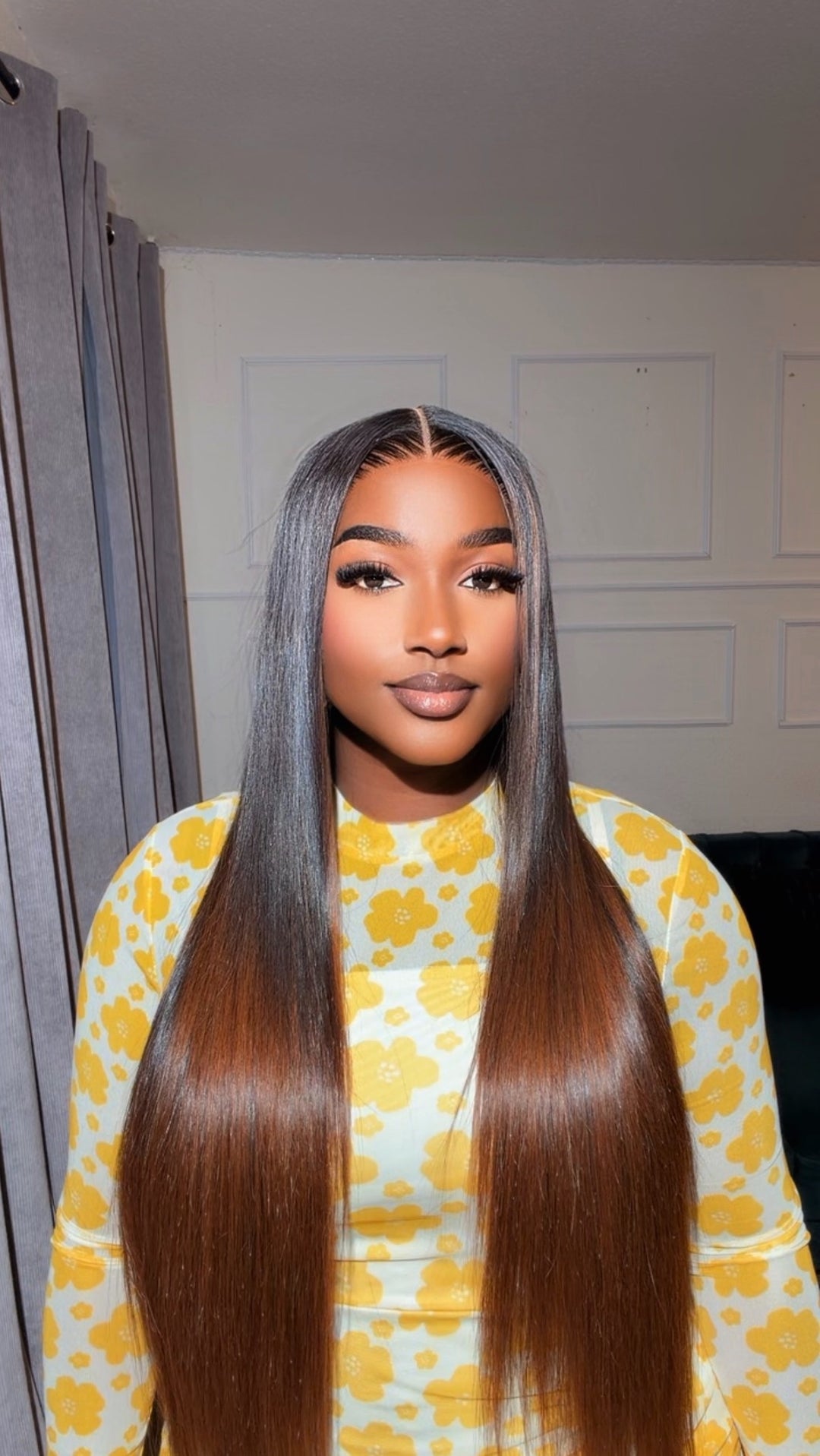 Vietnamese Satin Straight Wig