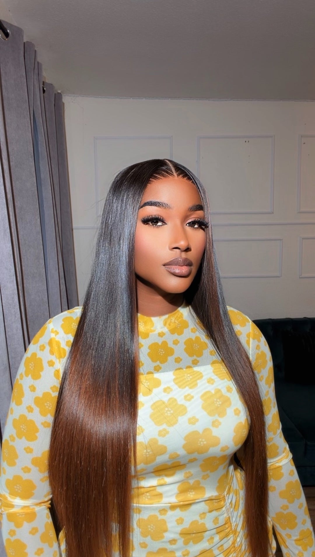 Vietnamese Satin Straight Wig