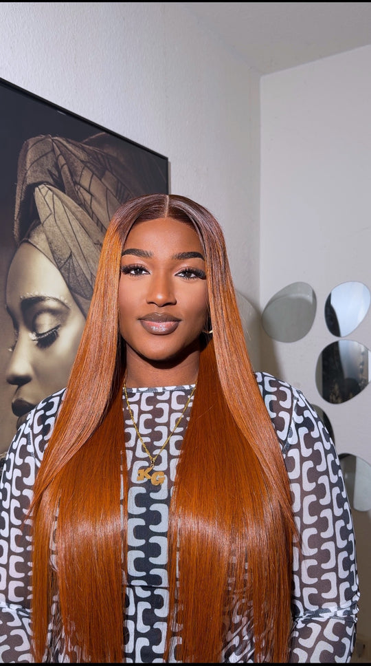 Caramel Vietnamese bone straight