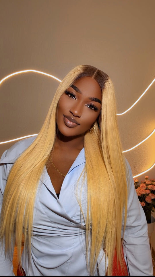 Donor Vietnamese blonde bone straight