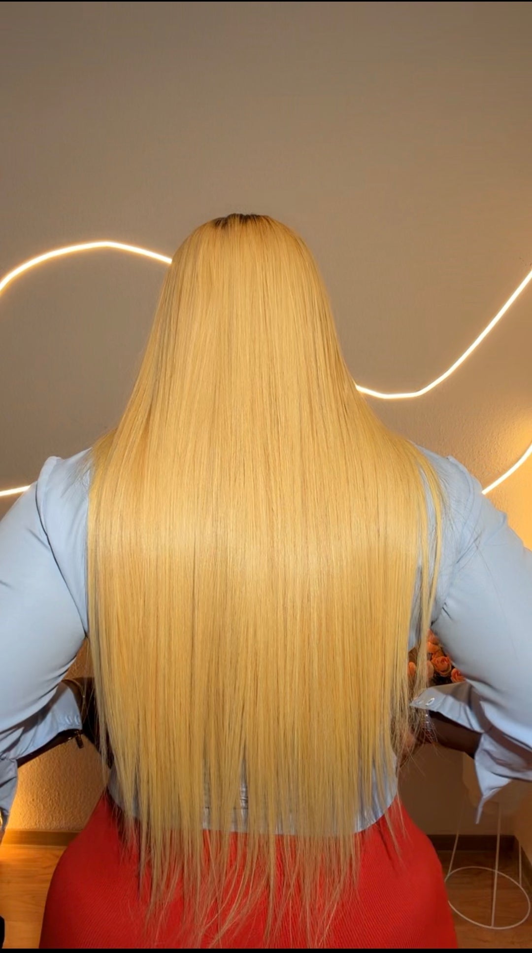 Donor Vietnamese blonde bone straight