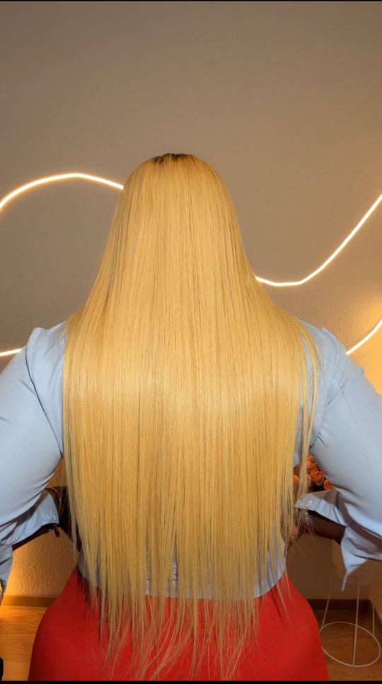 Donor Vietnamese blonde bone straight
