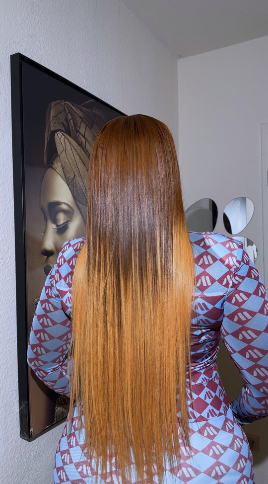 2tone Brown/Blonde Bone Straight