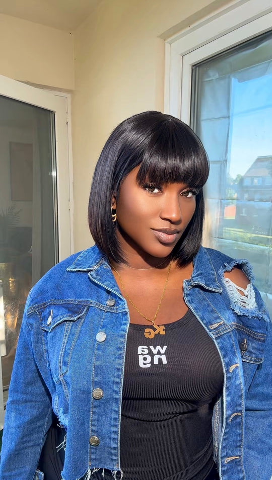 Silky bob and Fringe bob