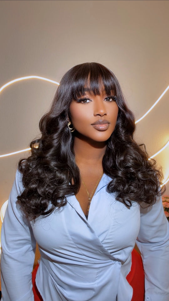 Black Fringe Signature Wig