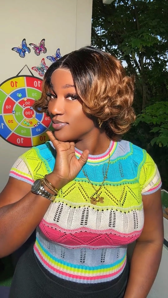 3 in 1 summer wig