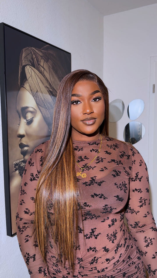 Caramel Piano Vietnam bone straight