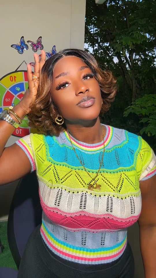 3 in 1 summer wig