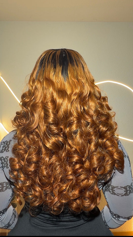 Gold Fringe Signature Wig