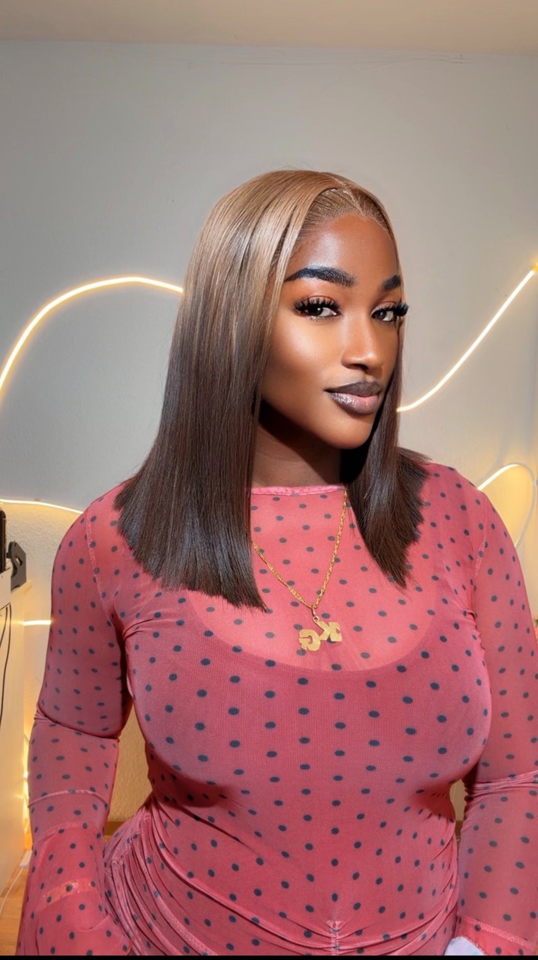 Vietnamese blunt cut straight wig