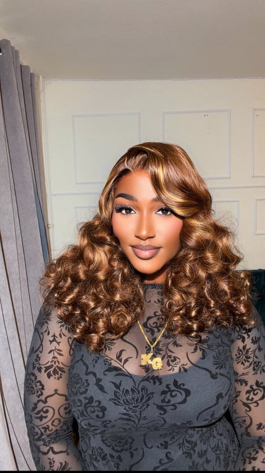 Piano Fluffy Bouncy Wig