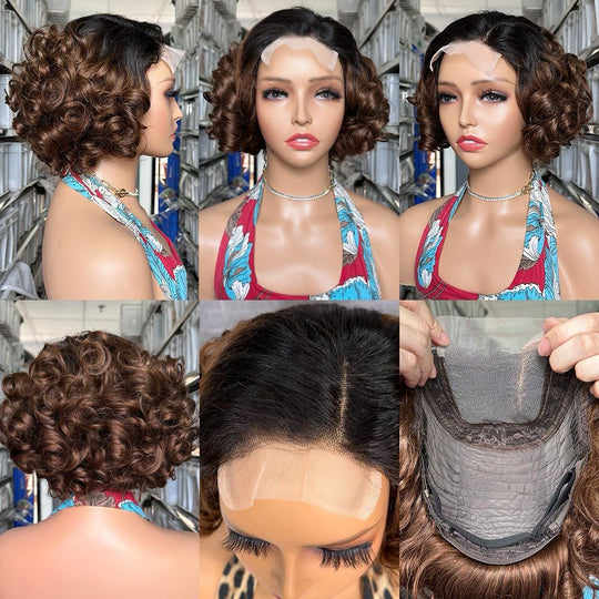Summer Short Bouncy Wig