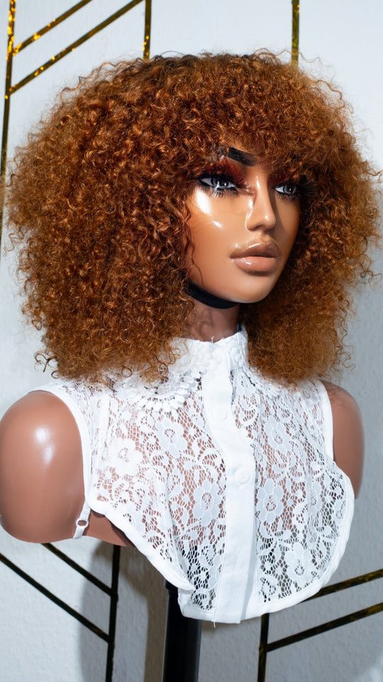 1b/ gold fringe curly